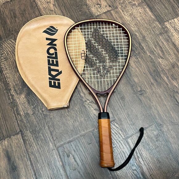 Ektelon Axon Graphite Racquetball Racket Small Brown with case - Picture 1 of 4